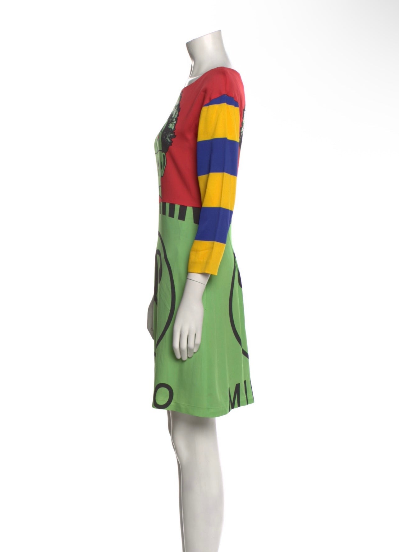 Moschino Couture Printed Mini Dress
